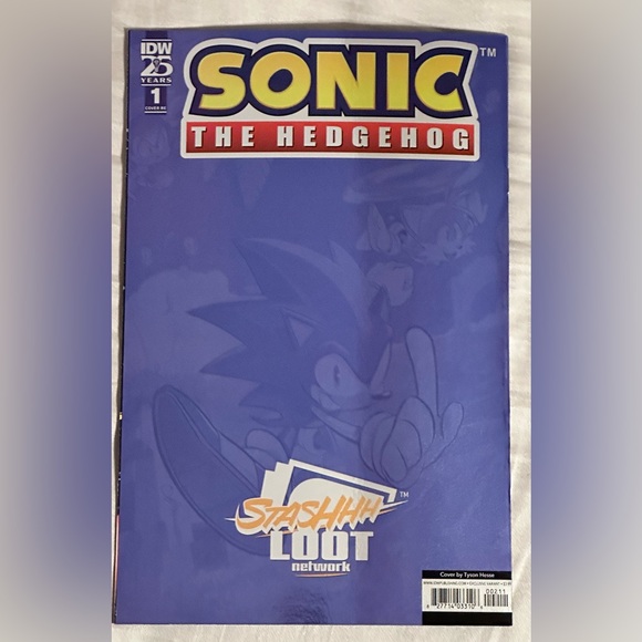 Sonic # 1 Virgin FOIL Variant C2e2 Exclusive LTD 500 Variant Cover = 2 # 1Foils - Picture 7 of 9